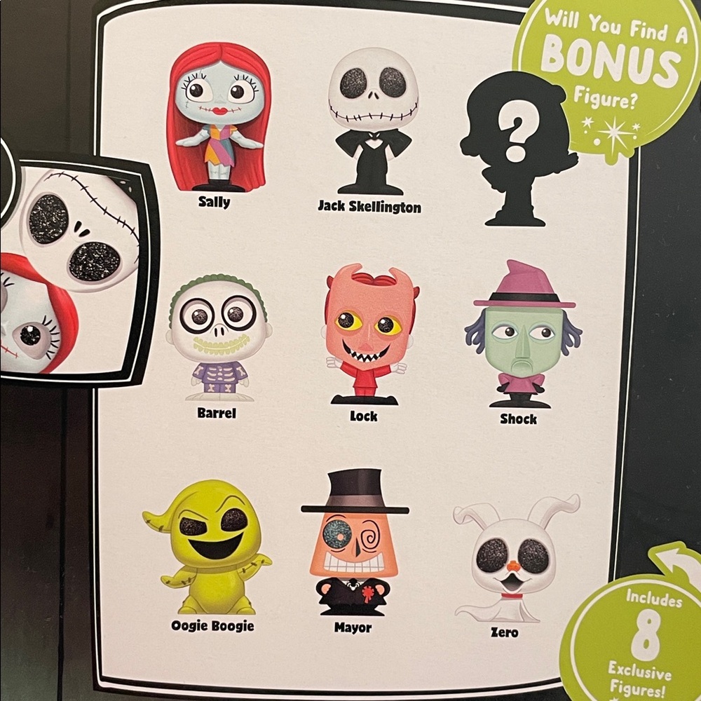 New Disney Doorables Nightmare Before Christmas Collection Peak Set - SERIES 1